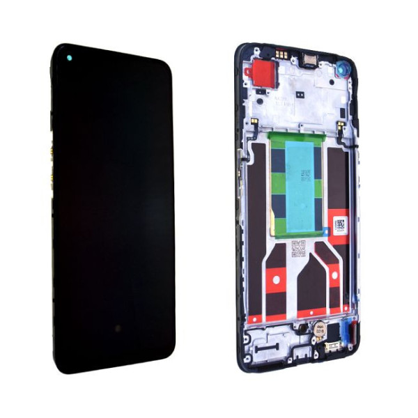 Écran Oppo Reno8 5G Noir + Châssis Origine