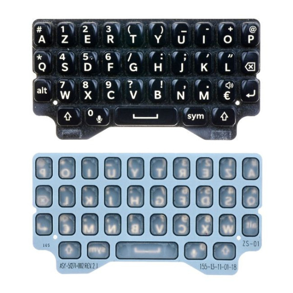 Clavier AZERTY d'occasion BlackBerry Q5 Noir