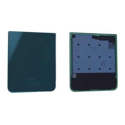 Vitre arrière samsung galaxy z flip3 5g (f711b) (bas) vert o