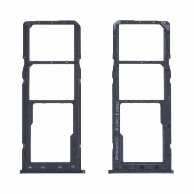 Tiroir sim / sim 2 / sd samsung galaxy m20 (m205f) noir char