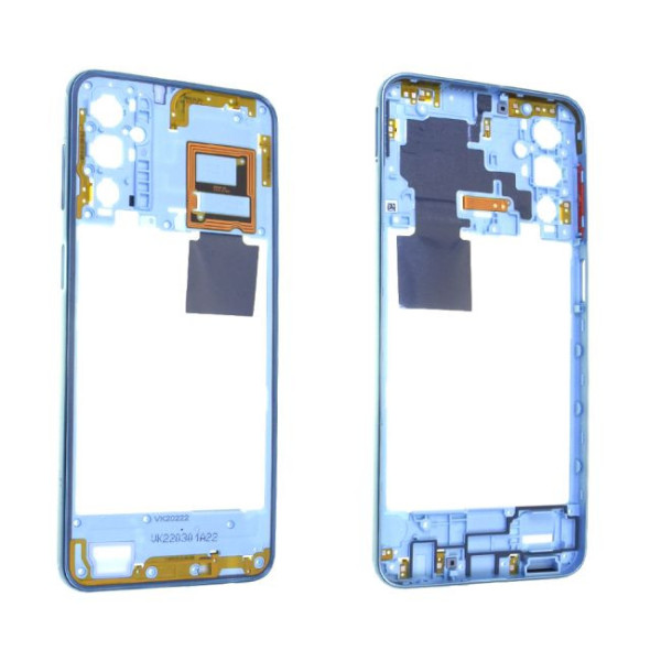 Châssis Central Samsung Galaxy M23 5G (M236B) GH98-47400C Bleu Origine