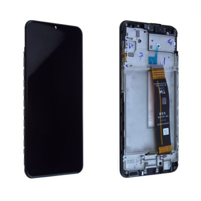 écran samsung galaxy m23 5g (m236b) noir + châssis origine |