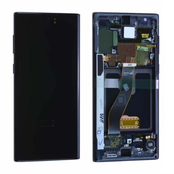 Écran Samsung Galaxy Note 10 (N970F) Noir Cosmos + Châssis Origine