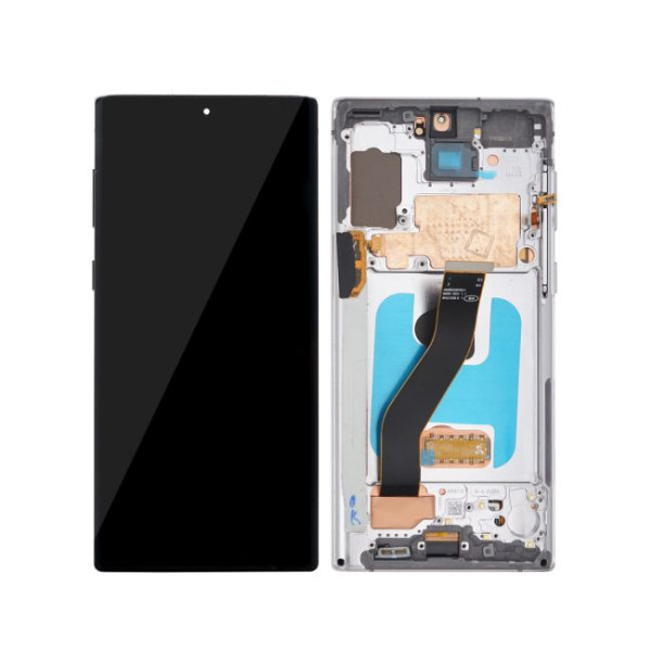 Écran Samsung Galaxy Note 10 Lite (N770F) (Soft OLED) Optimum Noir + Châssis