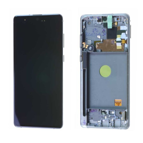 Écran Samsung Galaxy Note 10 Lite (N770F) Argent + Chassis Origine