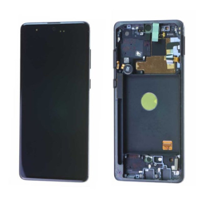 écran samsung galaxy note 10 lite (n770f) noir + chassis ori