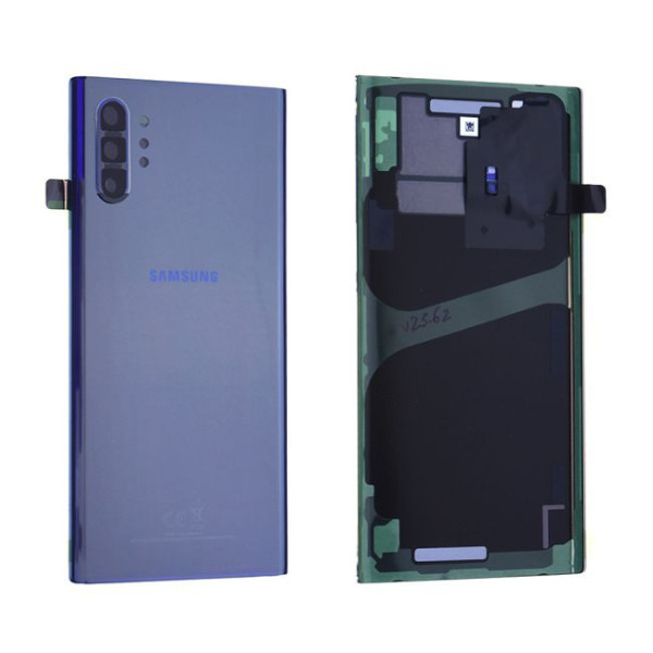 Vitre Arrière Samsung Galaxy Note 10+ (N975F) GH82-20588D Bleu Origine