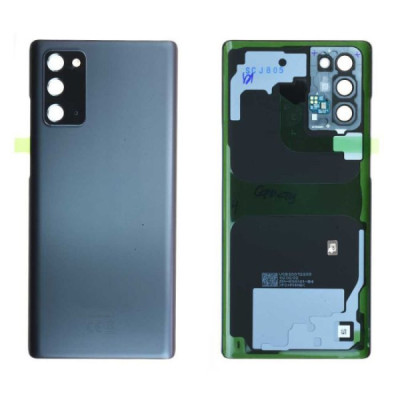 Vitre arrière samsung galaxy note 20 5g (n980f / n981f) gris