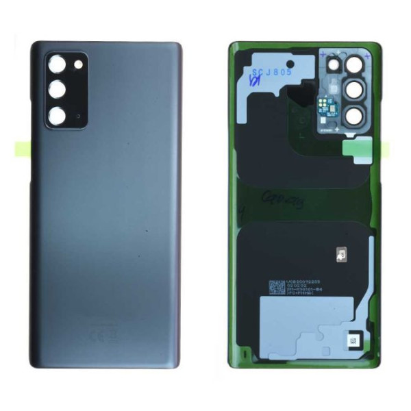 Vitre arrière Samsung Galaxy Note 20 5G (N980F / N981F) Gris Origine