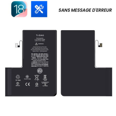 Batterie iphone 12 pro max (sans message d'erreur) original 