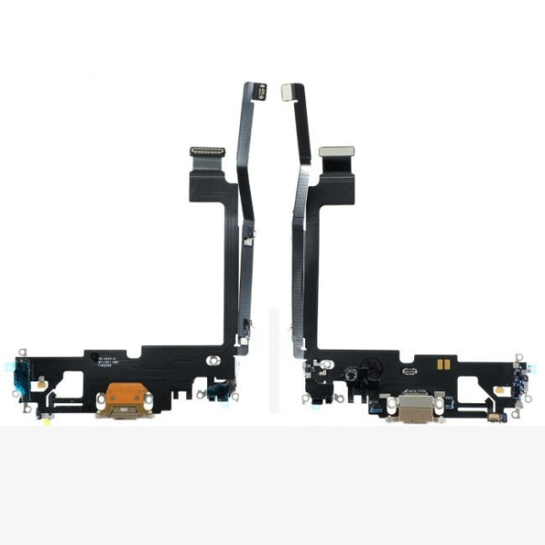 Nappe / Connecteur de Charge iPhone 12 Pro Max Or Reconditionné (PIEC)