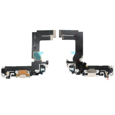 Nappe / connecteur de charge pour iphone 13 mini blanc recon