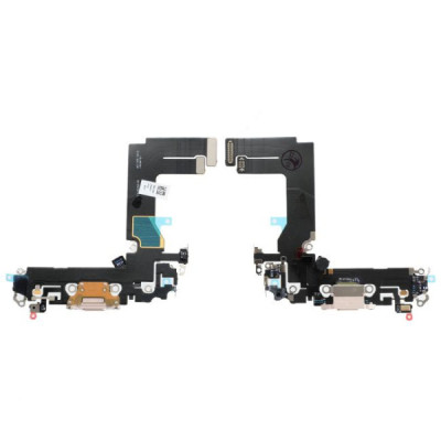 Nappe / connecteur de charge pour iphone 13 mini rose recond
