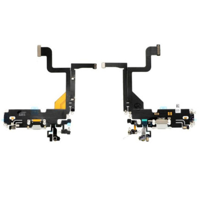Nappe / connecteur de charge pour iphone 13 pro blanc recond