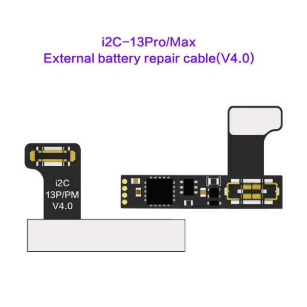 Nappe de programmation Tag-On FPC à clipser sur batterie i2C iPhone 13 pro / 13 pro max