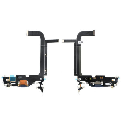 Nappe / connecteur de charge pour iphone 13 pro max bleu rec