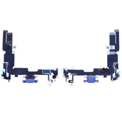 Nappe / connecteur de charge pour iphone 14 plus bleu recond