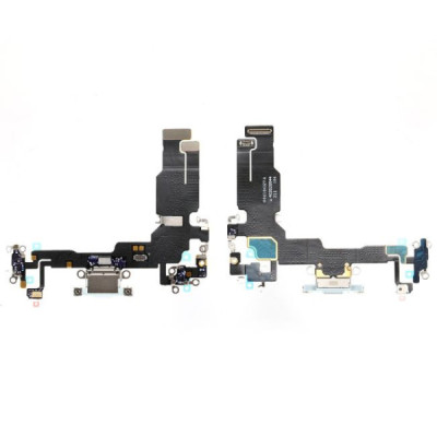 Nappe / connecteur de charge pour iphone 15 bleu recondition