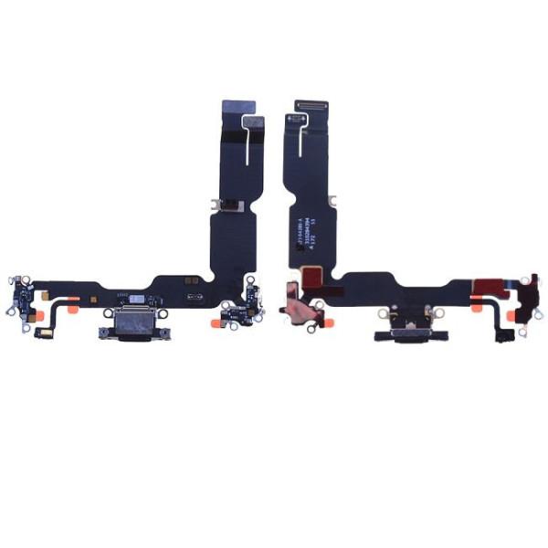 Nappe / Connecteur de Charge iPhone 15 Plus Noir