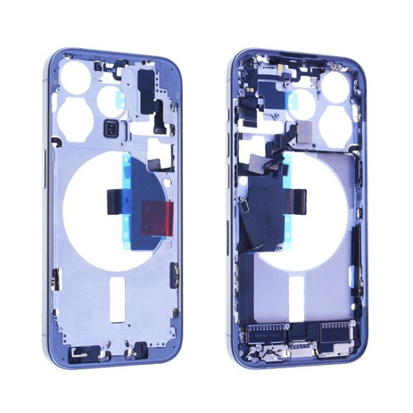 Châssis central assemblée iPhone 15 Pro Titane Naturel