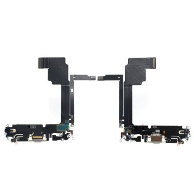 Nappe / connecteur de charge pour iphone 15 pro max naturel 