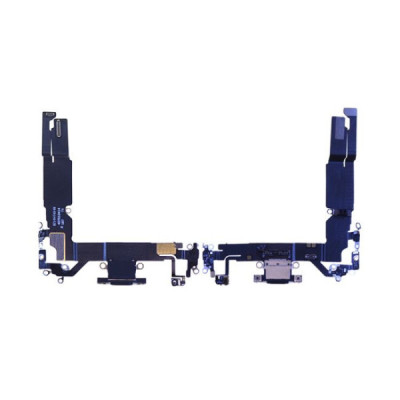 Nappe / connecteur de charge iphone 16 noir reconditionné (p