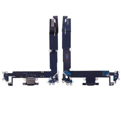 Nappe / connecteur de charge iphone 16 plus noir (piec) | Ap