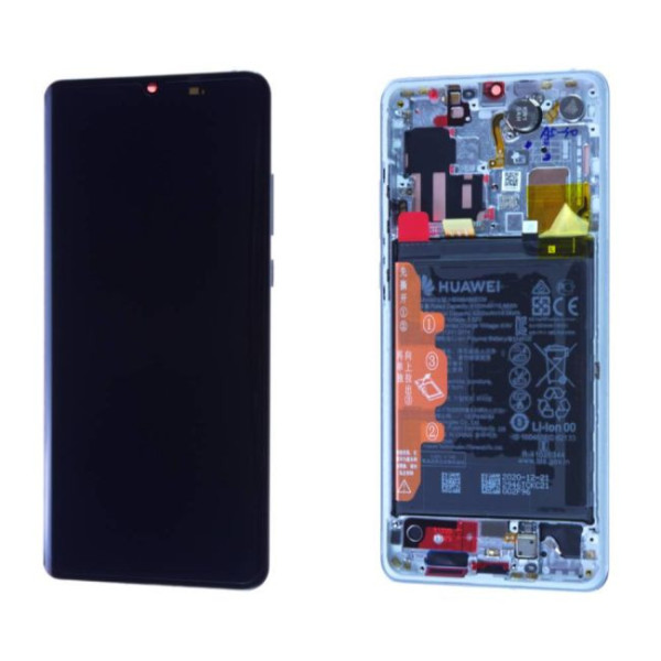 Écran Huawei P30 Pro (VOG-L09) Argent + Châssis + Batterie  Origine