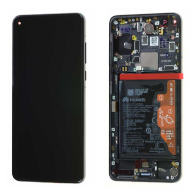 écran huawei p40 noir + châssis / batterie origine | Huawei 