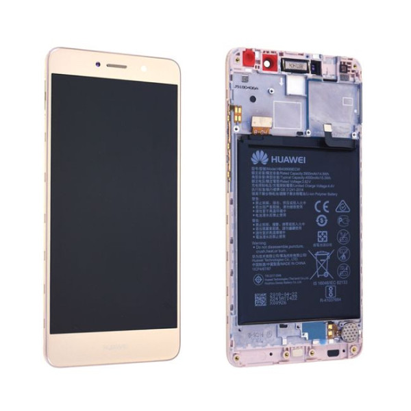 Écran Huawei Y7 Prime 2017 Or + Châssis / Batterie Origine