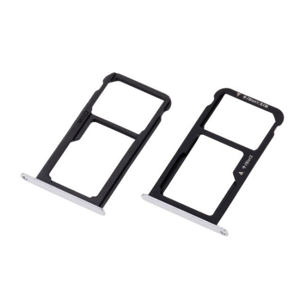 Tiroir SIM / SD Huawei P8 Lite 2017 / P9 Lite / P9 Lite 2017 Blanc