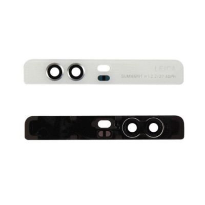 Vitre cache caméra arrière huawei p9 (eva-l09) blanc | Huawe