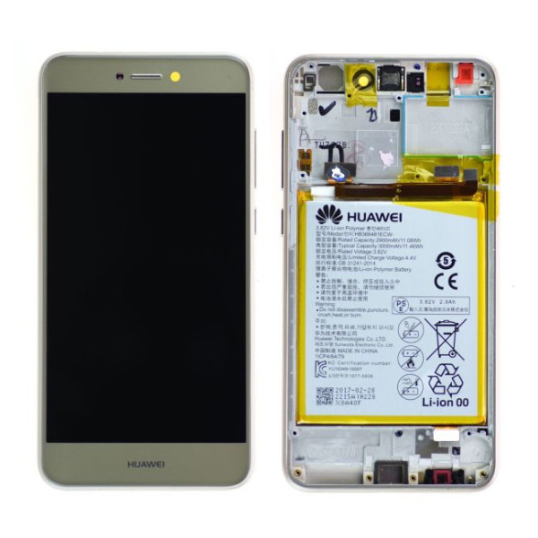 Écran Huawei P8 Lite 2017 Or + Châssis / Batterie Origine