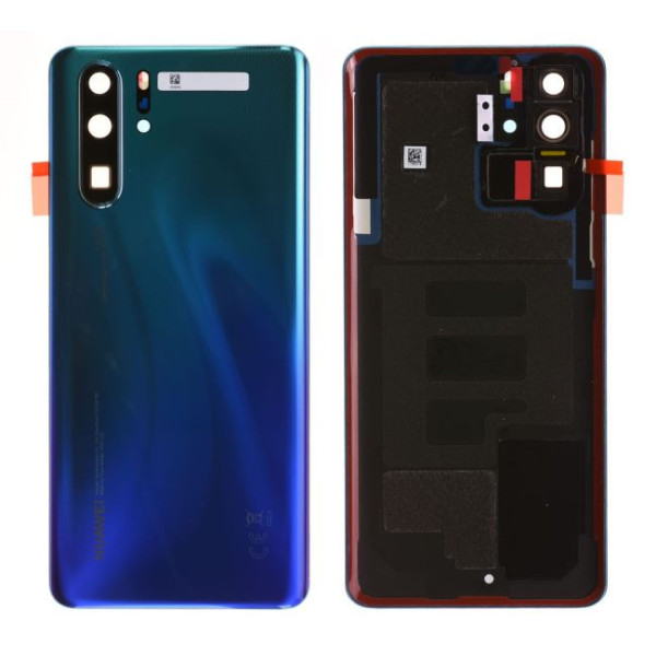 Vitre arrière Huawei P30 Pro Bleu Aurora Origine