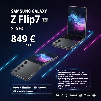 Samsung Z Flip - Smartphone pliable